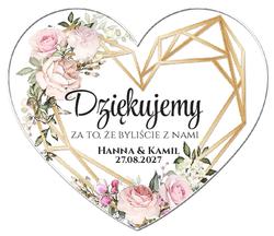 Magnesy z podziękowaniem Ariana2 - wzór 6