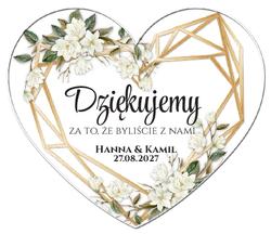 Magnesy z podziękowaniem Ariana2 - wzór 7