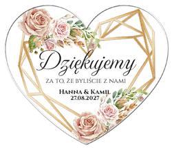 Magnesy z podziękowaniem Ariana2 - wzór 8