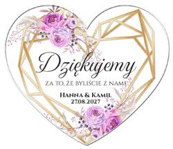 Magnesy z podziękowaniem Ariana2 - wzór 9