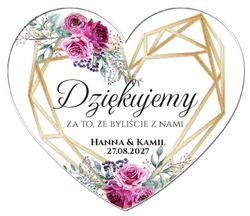 Magnesy z podziękowaniem Ariana2 - wzór 10