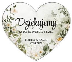 Magnesy z podziękowaniem Ariana2 - wzór 1