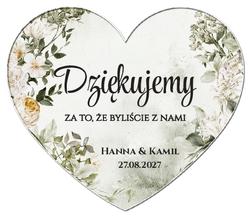 Magnesy z podziękowaniem Ariana2 - wzór 1