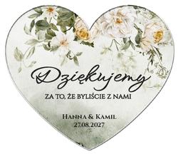 Magnesy z podziękowaniem Ariana2 - wzór 1