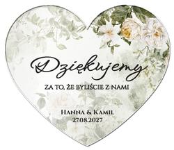 Magnesy z podziękowaniem Ariana2 - wzór 1