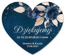 Magnesy z podziękowaniem Megan - wzór 1