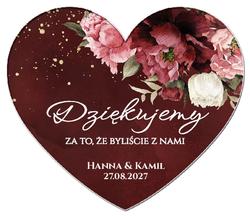 Magnesy z podziękowaniem Megan - wzór 4