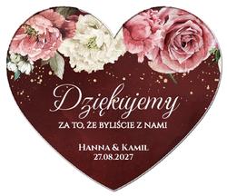 Magnesy z podziękowaniem Megan - wzór 6