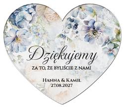 Magnesy z podziękowaniem Diana - wzór 1