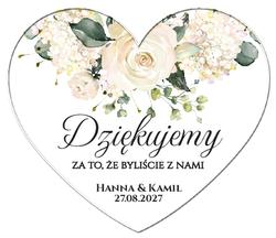 Magnesy z podziękowaniem Irma - wzór 3