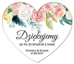 Magnesy z podziękowaniem Irma - wzór 5