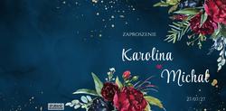 Zaproszenia Megan - wzór 2 prz&oacute;d