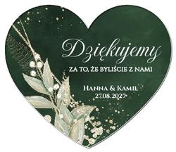 Magnesy z podziękowaniem Nikola - wzór 3