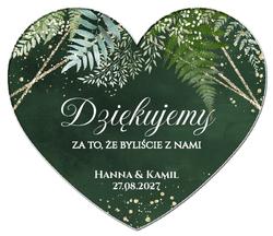 Magnesy z podziękowaniem Nikola - wzór 4