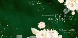 Zaproszenia Megan - wzór 3 prz&oacute;d