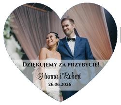 Magnesy z podziękowaniem ze zdjęciem - wzór 4