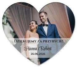 Magnesy z podziękowaniem ze zdjęciem - wzór 4