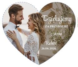 Magnesy z podziękowaniem ze zdjęciem - wzór 5