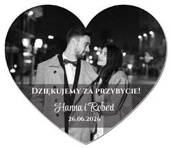 Magnesy z podziękowaniem ze zdjęciem - wzór 6