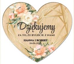 Magnesy z podziękowaniem Ariana2 - wzór 3