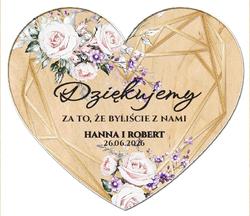 Magnesy z podziękowaniem Ariana2 - wzór 5