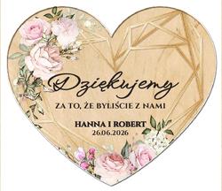 Magnesy z podziękowaniem Ariana2 - wzór 6