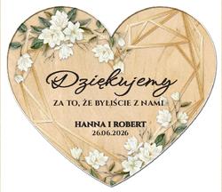 Magnesy z podziękowaniem Ariana2 - wzór 7