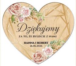 Magnesy z podziękowaniem Ariana2 - wzór 8