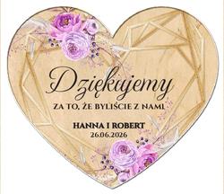 Magnesy z podziękowaniem Ariana2 - wzór 9