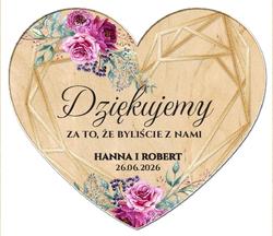 Magnesy z podziękowaniem Ariana2 - wzór 10