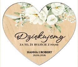 Magnesy z podziękowaniem Ariana2 - wzór 1