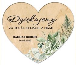 Magnesy z podziękowaniem Ariana2 - wzór 1