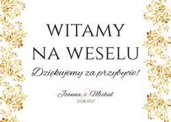 Tablica powitalna Ariana3 - wzór 2