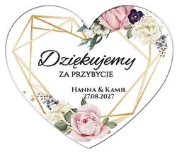 Magnesy z podziękowaniem Adela - wzór 8