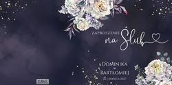 Zaproszenia Megan - wzór 8 prz&oacute;d