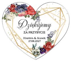 Magnesy z podziękowaniem Adela - wzór 10