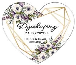 Magnesy z podziękowaniem Adela - wzór 11