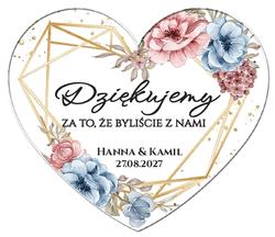 Magnesy z podziękowaniem Adela - wzór 13