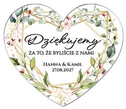 Magnesy z podziękowaniem Adela - wzór 15