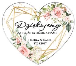 Magnesy z podziękowaniem Adela - wzór 16