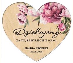 Magnesy z podziękowaniem Irelia - wzór 2