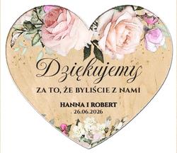 Magnesy z podziękowaniem Irma - wzór 1