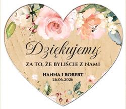 Magnesy z podziękowaniem Irma - wzór 2