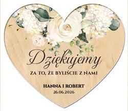 Magnesy z podziękowaniem Irma - wzór 3