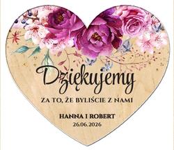 Magnesy z podziękowaniem Irma - wzór 4