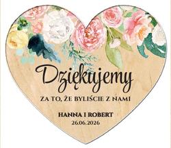 Magnesy z podziękowaniem Irma - wzór 5