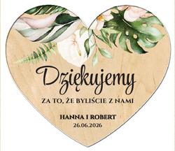 Magnesy z podziękowaniem Irma - wzór 7