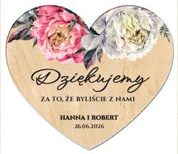 Magnesy z podziękowaniem Irma - wzór 9