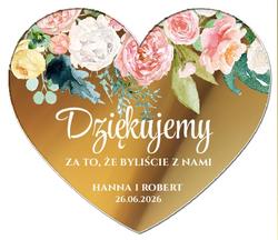 Magnesy z podziękowaniem Irma - wzór 5