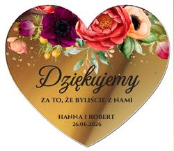 Magnesy z podziękowaniem Irma - wzór 6